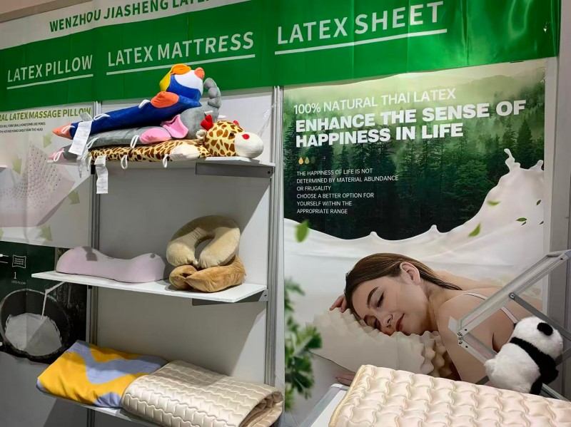 Wenzhou Jiasheng Latex Products Co., Ltd. ha partecipato a Sleep Expo Middle East 2025
