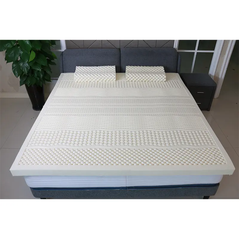 Topper materasso in lattice piatto a 7 zone per dormire