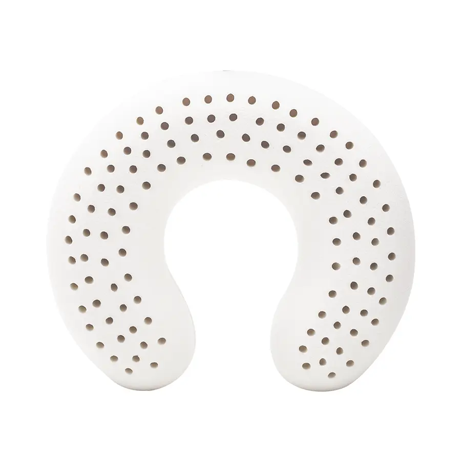 Cuscino a forma di U in lattice